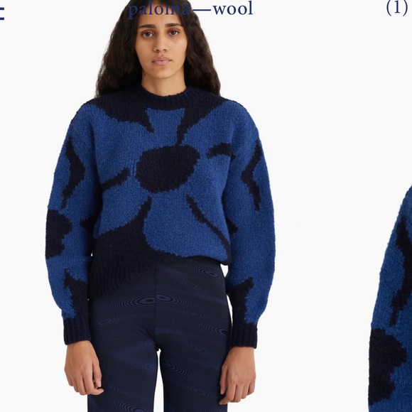 Paloma Wool Hana Sweater in Blue - BRAND NEW WITH TAGS! - Picture 1 of 7